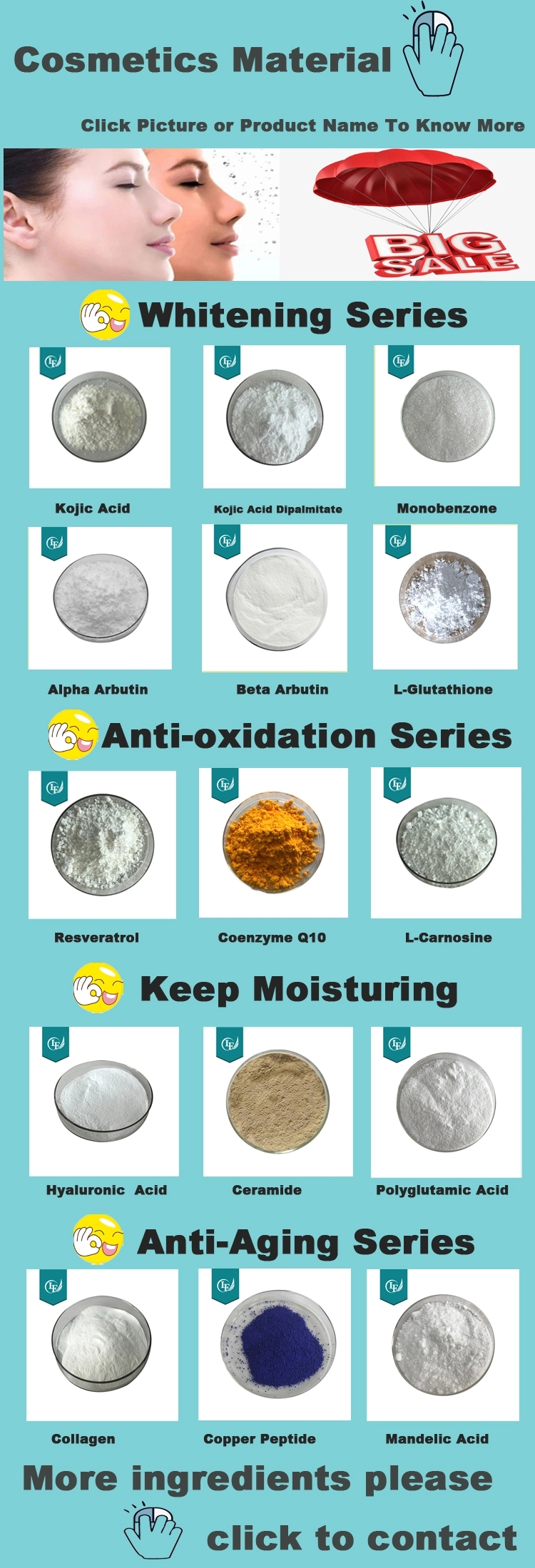 kojic acid powder skin lightening related products-Lyphar